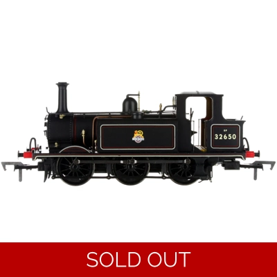 DAPOL 4S-010-012S OO Gauge Terrier CLASS A1X 32650 BR Lined Black E/Crest Ex I of W DCC & Sound